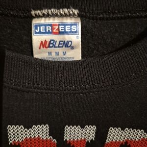 Jerzees NuBlend Black Crewneck Sweater